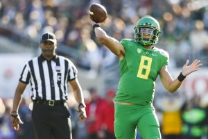 University of Oregon Football quarterback