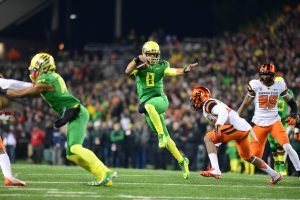 University of Oregon Football quarterback