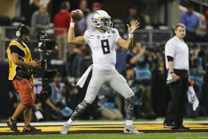 University of Oregon Football quarterback