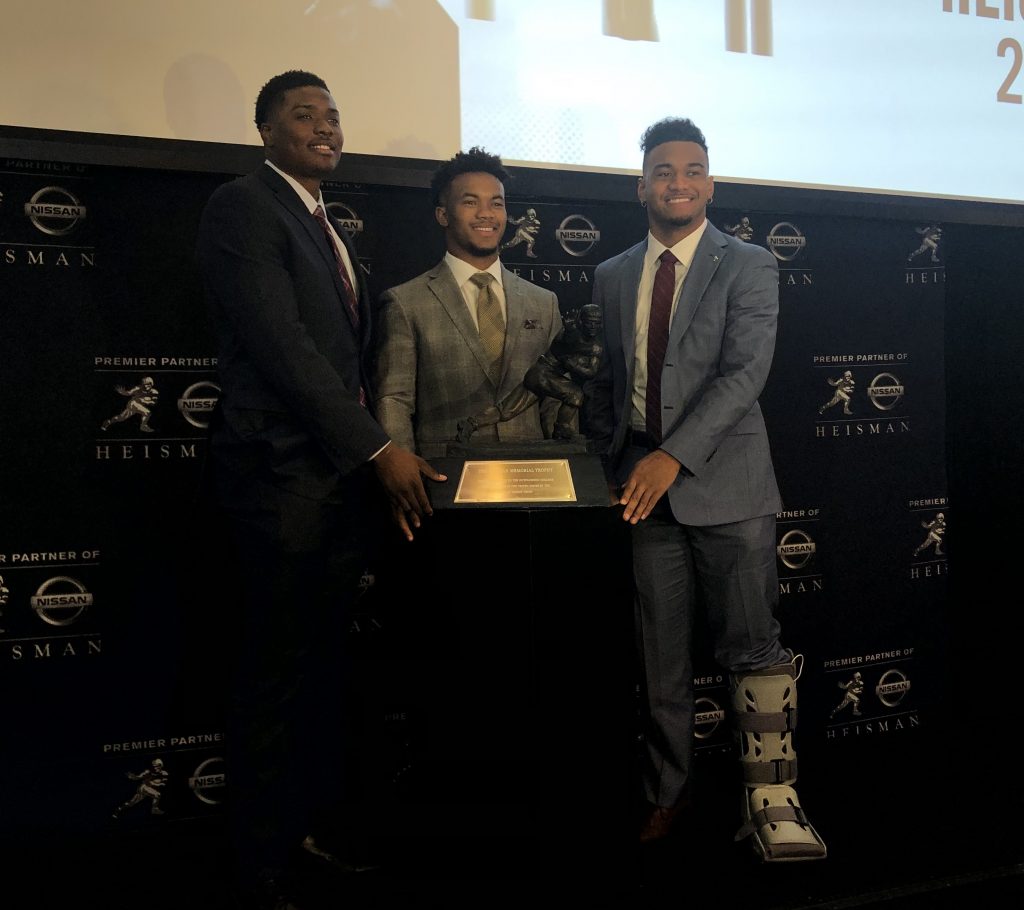 Finalists With Heisman 2018