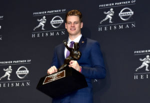 Joe Burrow trophy