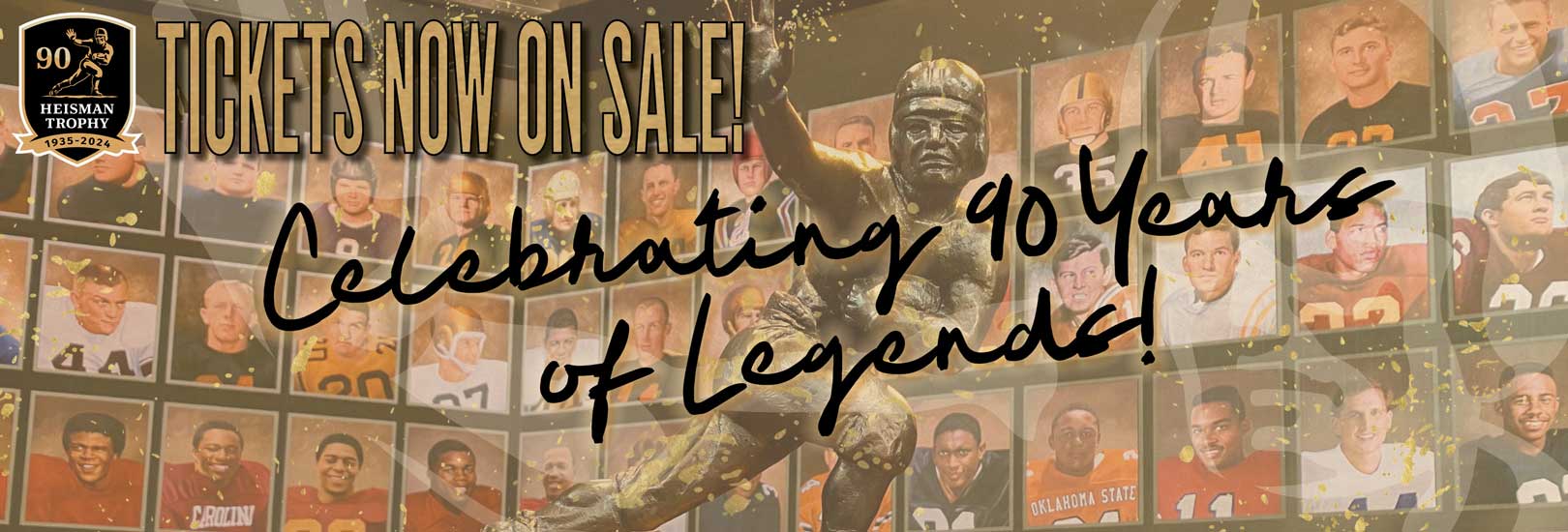 90th Anniversary of the Heisman Trophy. Heisman Legends Brunch, Meet and Greet