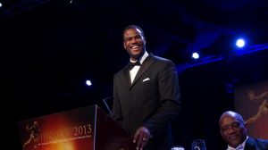 NBA Great David Robinson honored as 2013 Heisman Humanitarian Winner