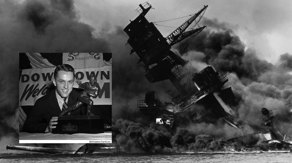 Bruce Smith's Heisman speech following the Pearl Harbor attack